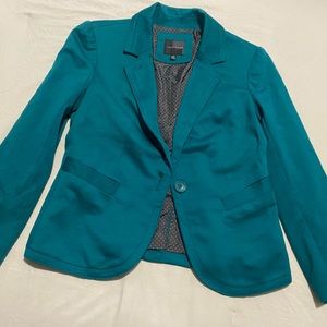 The Limited XS blazer teal